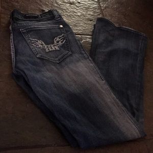 Womens Rock & Republic Crystal Rhinestone.Size: 26